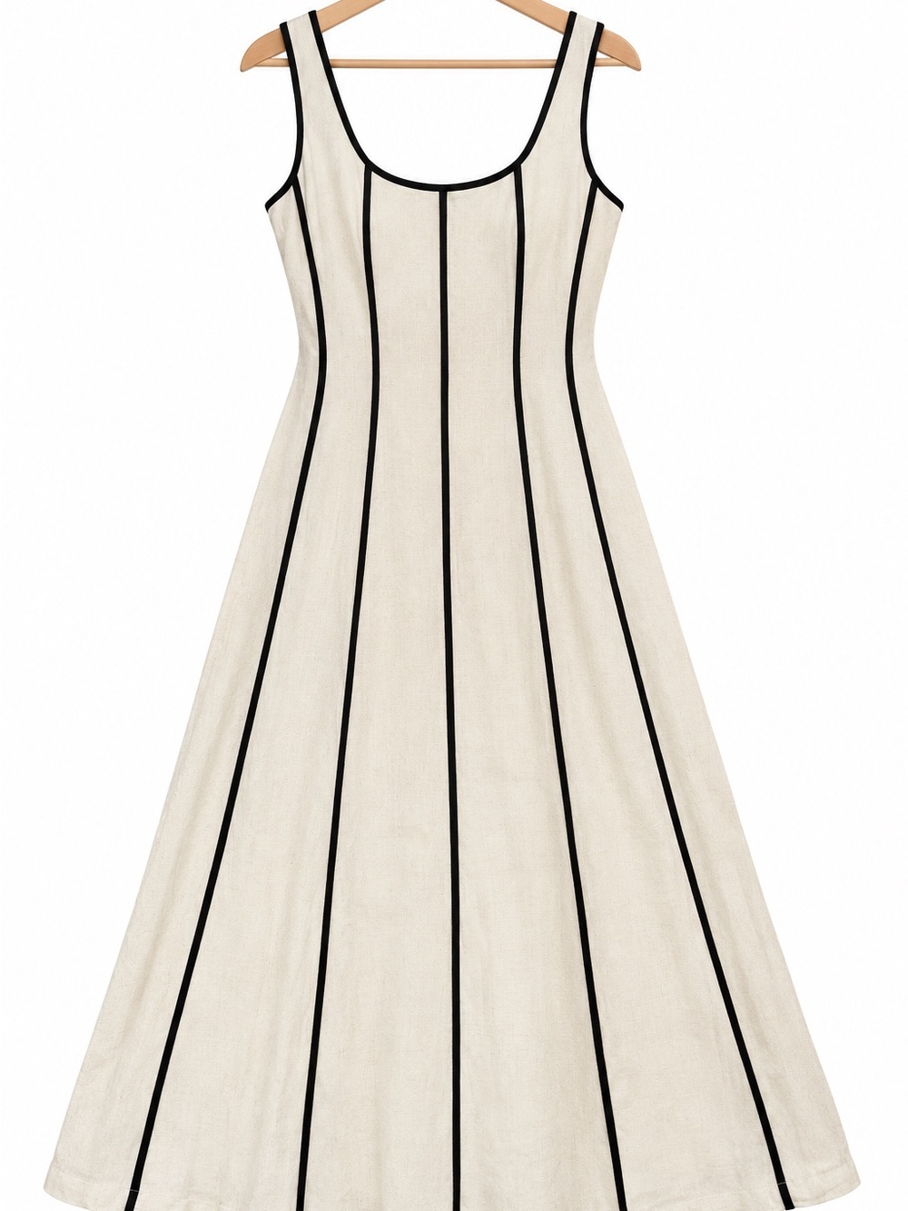 ILLA ILLA Cream Maxi Dress